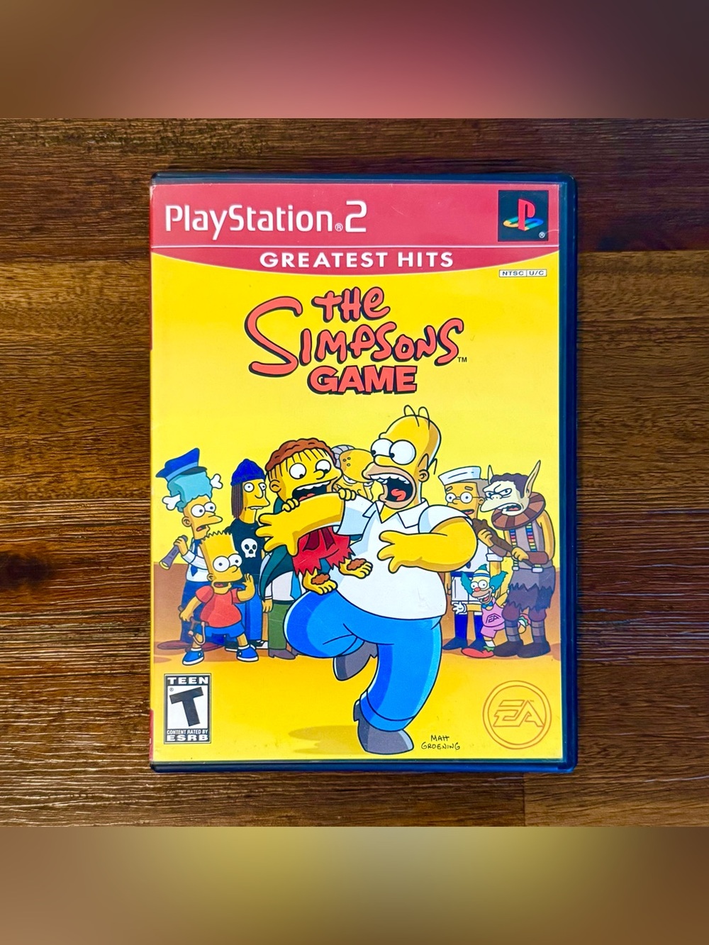 The Simpsons Game Greatest Hits Sony PlayStation 2 PS2 Greatest CIB Tested RARE